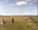 Children and young girls picking flowers in a field north of Skagen - Michael Ancher — artwork view