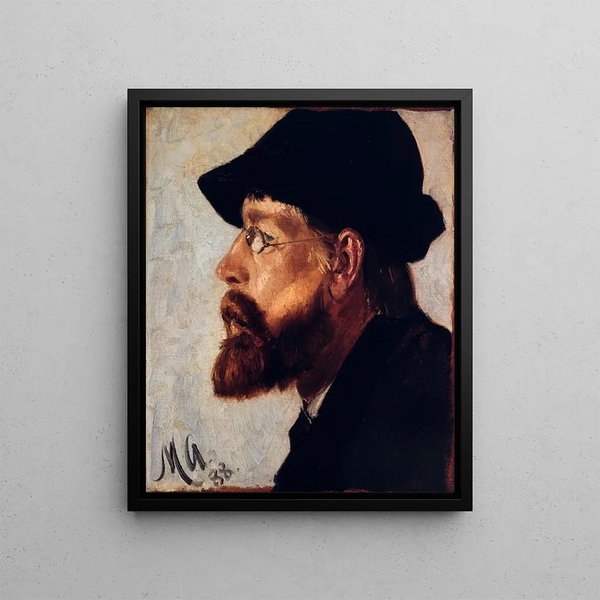 Nils Hansteen - Michael Ancher — framed artwork on a wall