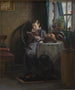 La Lecture de la femme de l'artiste - Michael Ancher — artwork view