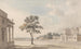 Carlton House Painting from Pall Mall - Michael Angelo Rooker — artwork view