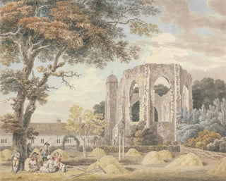 La chapelle du monastère des Franciscains de Winchester - Michael Angelo Rooker — artwork view
