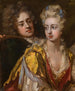 Portrait of a Lady and a Gentleman - Michael Dahl — artwork view