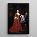 Portrait of a Lady - Michael Dahl — framed artwork on a wall
