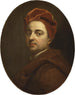 Self-portrait painting - Michael Dahl — artwork view