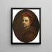 Self-portrait painting - Michael Dahl — framed artwork on a wall