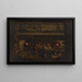 Interior painting of a glassblowing workshop in the Black Forest - Michael Dilger — framed artwork on a wall