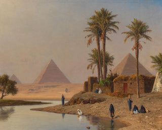 The Pyramids of Giza - Michael Haubtmann — artwork view