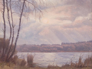 Evening at Simssee - Michael Licklederer — artwork view