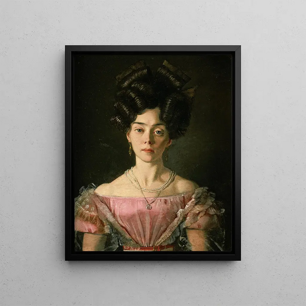 Demoiselle - Michael Neder — framed artwork on a wall