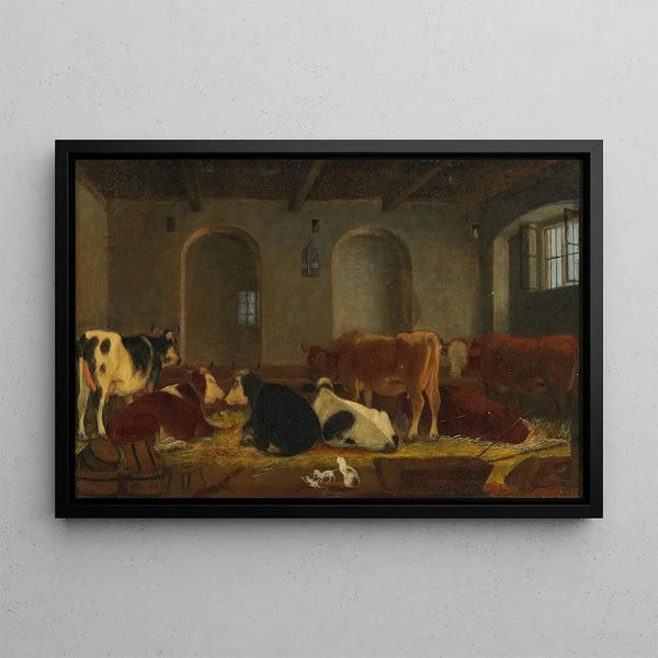Stable - Michael Neder — framed artwork on a wall
