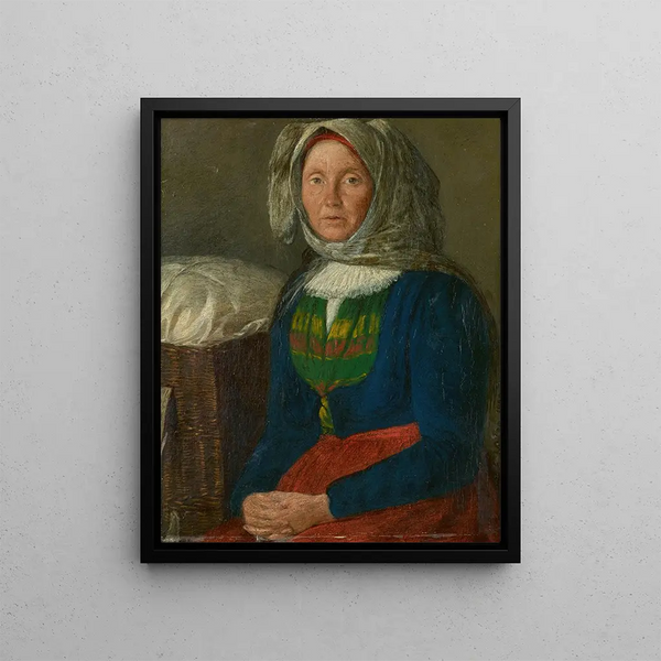 Farmer of Lower Austria - Michael Neder — framed artwork on a wall
