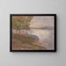First view of Niagara Falls before descending the ferry stairs, Wednesday, July 22, 1846 - Michael Seymour — framed artwork on a wall
