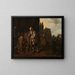 Nourrir les affamés - Michael Sweerts — framed artwork on a wall