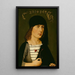 A Young Man - Michael Wohlgemut — framed artwork on a wall