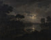 Italian Ideal Landscape Painting at Twilight - Michael Wutky — artwork view