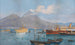 Cruise Ship Painting Hapag Meteor in the Gulf of Naples - Michael Zeno Diemer — artwork view