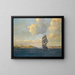 Navigation on the Bosphorus - Michael Zeno Diemer — framed artwork on a wall