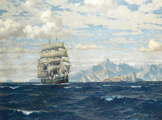 Vaisseau en mer au large de Crète - Michael Zeno Diemer — artwork view