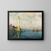 The lighthouse of Ahrkap - Michael Zeno Diemer — framed artwork on a wall