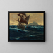The Ghost Ship - Michael Zeno Diemer — framed artwork on a wall