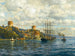 View of the Bosphorus with Rumelihisari - Michael Zeno Diemer — artwork view