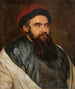 Portrait painting of Martino Martini 1614-1661 Jesuit missionary in China - Michaelina Wautier — artwork view