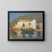 La maison de ses rêves - Michalis Oikonomou — framed artwork on a wall