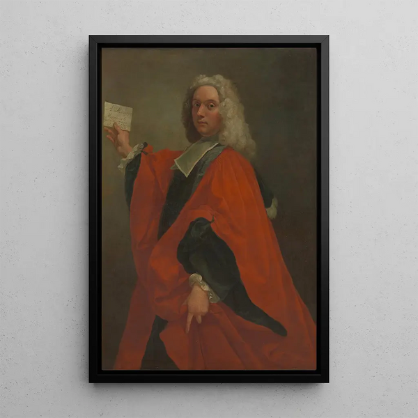 the Advisor of the Parliament of Aix-en-Provence - Michel-François Dandré-Bardon — framed artwork on a wall