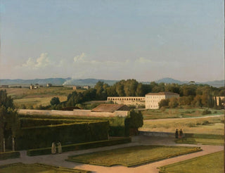 View of the Gardens of the Villa Médicis - Michel Martin Drolling — artwork view