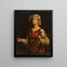 The Blind Violinist - Michel Angelo Orsi — framed artwork on a wall