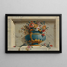 Vase of Flowers in a Niche - Michel Bruno Bellengé — framed artwork on a wall