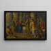 Marriage of the Virgin - Michel Corneille the Elder — framed artwork on a wall