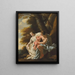 L'éducation de Cupidon - Michel Dorigny — framed artwork on a wall