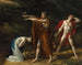 Antigone suppliant Œdipe de lever sa malédiction sur Polynice - Michel Lambert — artwork view