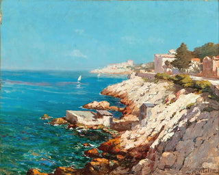 A Mediterranean coast - Michel Vilalta — artwork view