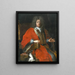 Portrait painting of Jan Dobrogost Krasiński - Michelangelo Palloni — framed artwork on a wall