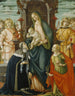 The Virgin and Child Jesus with angels Saint Paul and Saint Agatha - Michele Ciampanti — artwork view