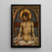 L'Homme de douleurs - Michele Giambono — framed artwork on a wall