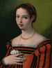 Portrait of a Lady - Michele Tosini — artwork view