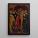 Le Mariage de la Vierge - Michelino da Besozzo — framed artwork on a wall