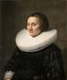 Portrait Painting of Caecilia van Beresteyn 1589-1661 - Michiel Jansz. van Mierevelt — artwork view