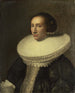 Portrait of a lady with a strawberry - Michiel Jansz. van Mierevelt — artwork view