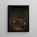 L'école du soir - Michiel Versteegh — framed artwork on a wall