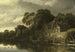Old cottage on the water - Michiel van Vries — artwork view