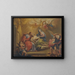 The Death of Saint Joseph - Miguel Parra Abril — framed artwork on a wall