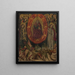 The Fall of the Rebel Angels - Miguel Ximénez — framed artwork on a wall