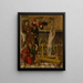 The martyrdom of Saint Catherine - Miguel Ximénez — framed artwork on a wall