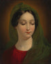 Portrait of the Madonna - Mihael Stroj — artwork view