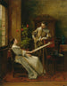 Flirter - Mihály Munkácsy — artwork view
