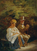 The Old Bachelor - Mihály Zichy — artwork view